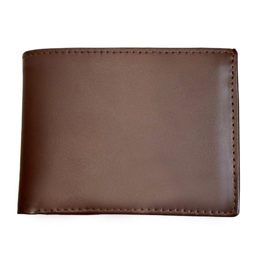 Leather Wallet In Brown For Men